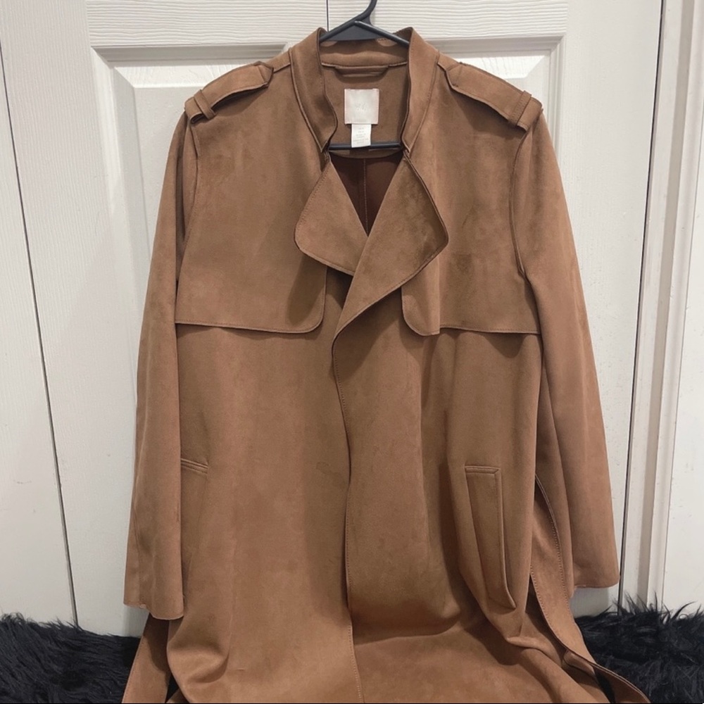 SZ 8 | H&M Brown Trench Coat